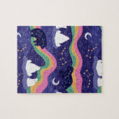 Noordelijke Lichten Jigzaag Puzzle Legpuzzel (Horizontaal)