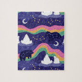 Noordelijke Lichten Jigzaag Puzzle Legpuzzel (Verticaal)