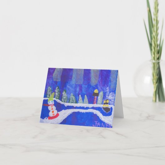 Noordelijke lichten kaart (Voorkant)