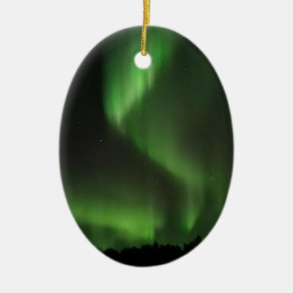 Noordelijke lichten keramisch ornament