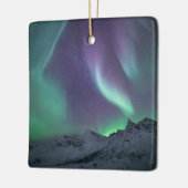 Noordelijke lichten keramisch ornament (Links)