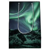 Noordelijke lichten medium cadeauzakje (Achterkant)