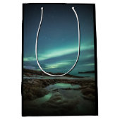 Noordelijke lichten medium cadeauzakje (Voorkant)