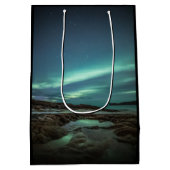 Noordelijke lichten medium cadeauzakje (Achterkant)