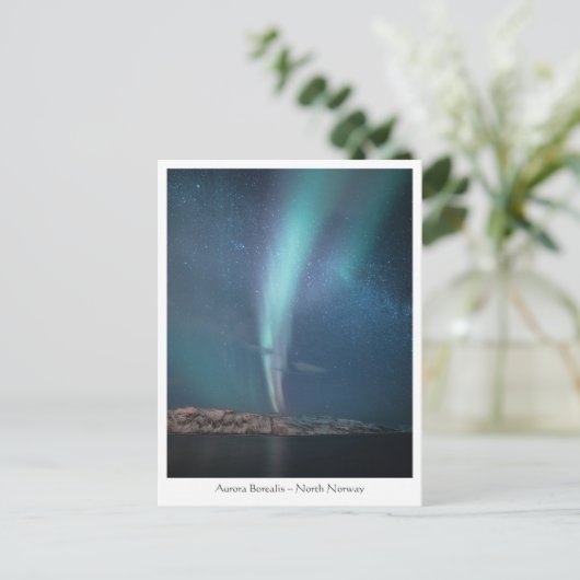 Noordelijke Lichten Melkweg Briefkaart (Staand voorkant)