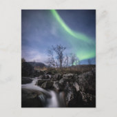 Noordelijke Lichten Noorwegen Briefkaart (Voorkant)