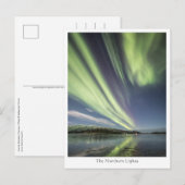 Noordelijke Lichten Noorwegen Briefkaart (Voorkant / Achterkant)