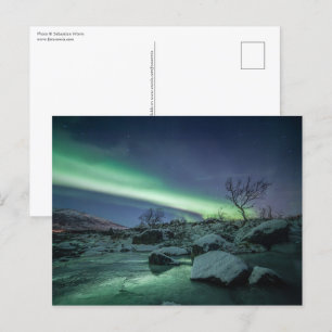 Noordelijke Lichten Noorwegen Briefkaart