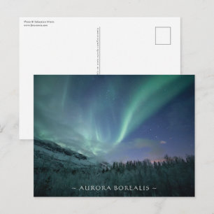 Noordelijke Lichten Noorwegen Briefkaart