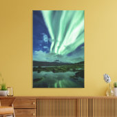 Noordelijke Lichten Noorwegen Canvas Afdruk (Insitu (Woonkamer))