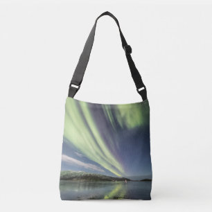 Noordelijke Lichten Noorwegen Crossbody Tas