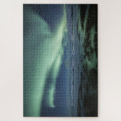 Noordelijke Lichten Noorwegen Legpuzzel (Verticaal)