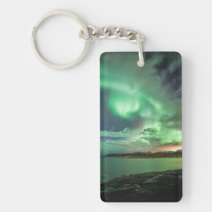 Noordelijke Lichten Noorwegen Sleutelhanger
