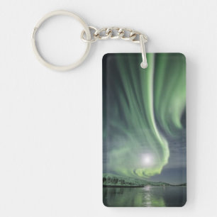 Noordelijke Lichten Noorwegen Sleutelhanger