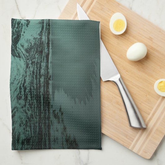 Noordelijke Lichten Noorwegen Theedoek (Quarter Fold)