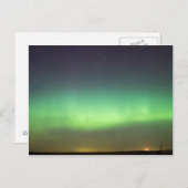Noordelijke lichten over Alberta Briefkaart (Voorkant / Achterkant)