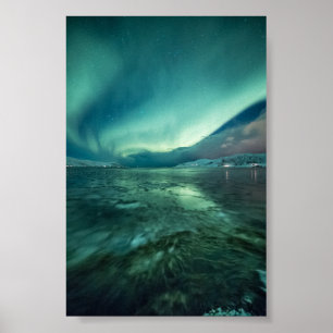 Noordelijke lichten poster