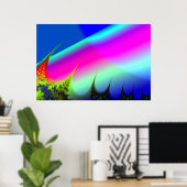 Noordelijke lichten poster (Thuiskantoor)