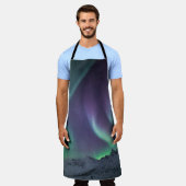 Noordelijke lichten schort (Gedragen)