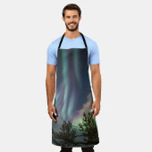 Noordelijke lichten schort (Gedragen)