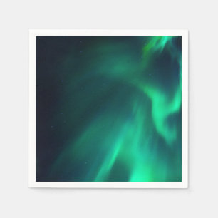 Noordelijke lichten servet