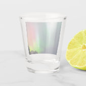 Noordelijke lichten shot glas (Achterkant)