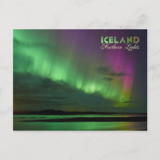 Noordelijke Lichten van IJsland Briefkaart