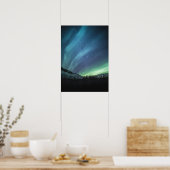 noordelijke lichtfoto poster (Keuken)