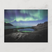 noordelijke lichtreflectie briefkaart (Voorkant)