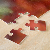 Noordelijke mannenkardinaal legpuzzel (Zijkant)