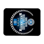 Noordelijke Marianen Magneet (Horizontaal)