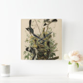 Noordelijke Mocking Bird, Audubon's Birds of Ameri Vierkante Klok (Huis)