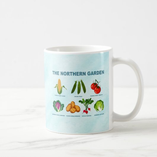 noordelijke moestuin koffiemok (Rechts)
