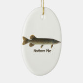 Noordelijke Pike (titel) Keramisch Ornament (Rechts)