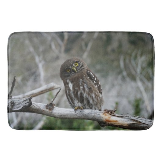 Noordelijke Pygmy Owl Bath Mat (Voorkant)