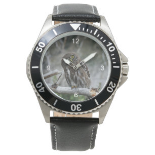 Noordelijke Pygmy Owl Horloge