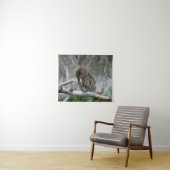 Noordelijke Pygmy Owl Wandkleed (In Situ (horizontaal))