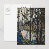 Noordelijke rivier briefkaart (Voorkant / Achterkant)