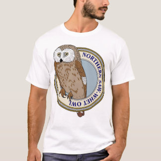 Noordelijke Saw-Whet Owl-M T-shirt