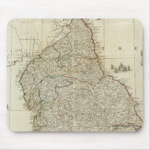 Noordelijke sectie Engeland en Wales Muismat