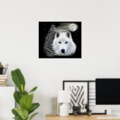 Noordelijke sneeuw poster (Thuiskantoor)