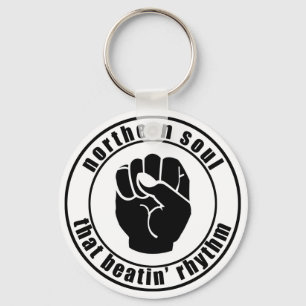 Noordelijke sol patch die Beatin Rhythm Sleutelhan Sleutelhanger