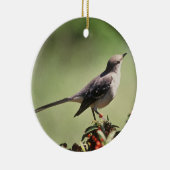 Noordelijke spotvogel keramisch ornament (Rechts)