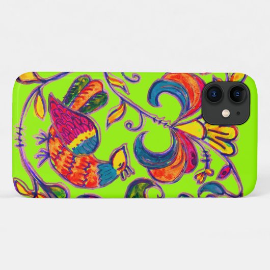 Noordelijke vogel Case-Mate iPhone case (Achterkant (horizontaal))