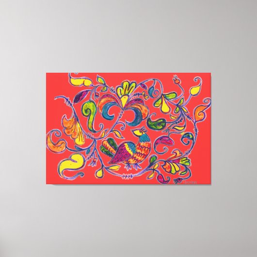 Noordelijke vogel van Alexandra Cook Canvas Afdruk (Voorkant)