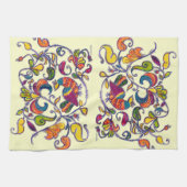 Noordelijke vogels theedoek (Horizontaal)