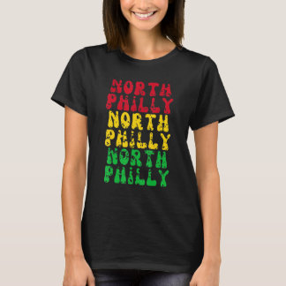 Noordelijke wijk Philadelphia City Brothe T-shirt