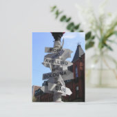 Noorden van het briefkaart van Boston (Staand voorkant)