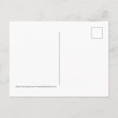 Noorderbreedte Bepalen met de Poolster Briefkaart (Achterkant)