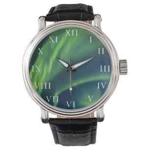 Noorderlicht Aurora Borealis Arctic Alaska Horloge